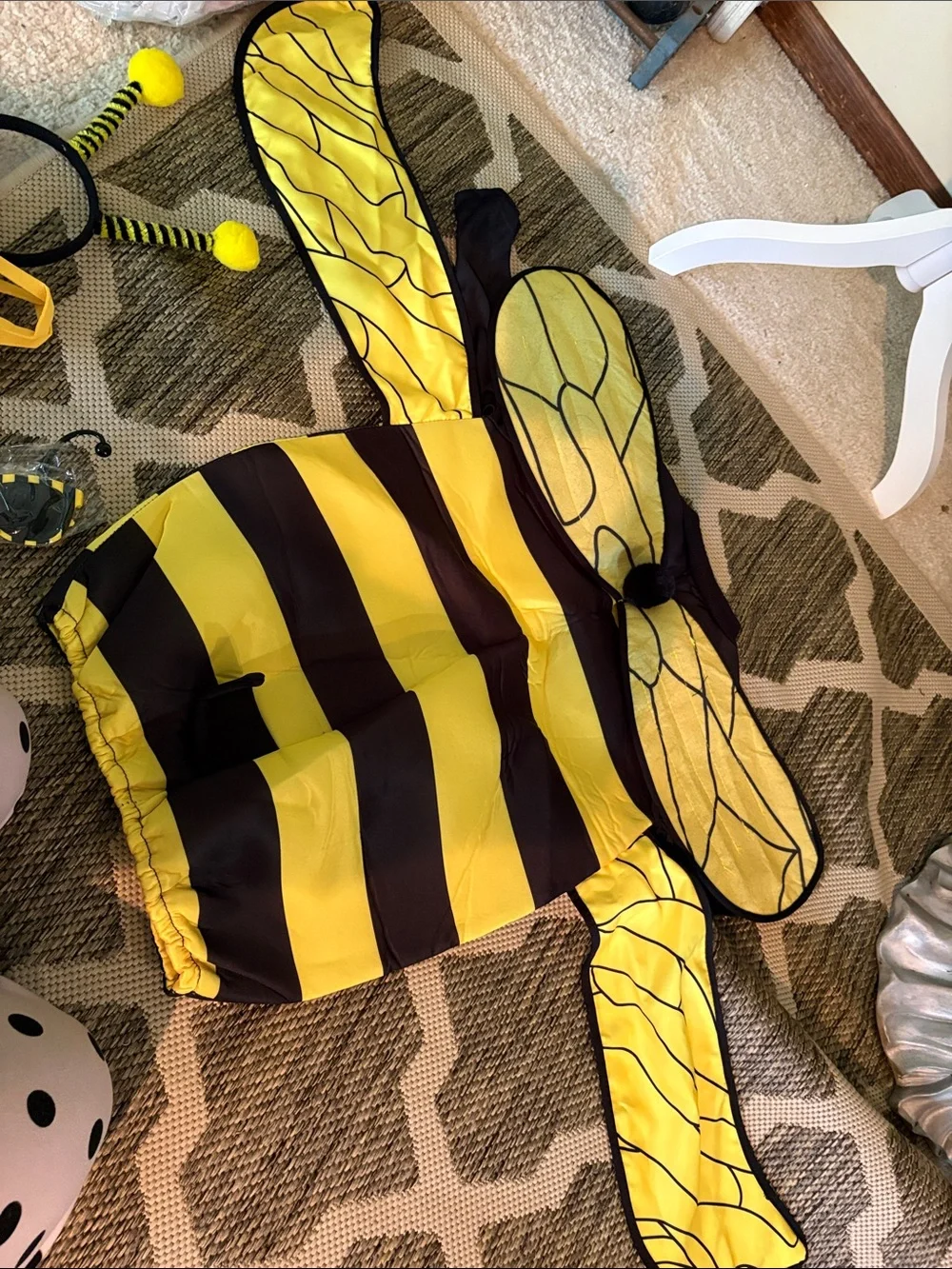 Kids Bumblebee Costume Set - Yellow & Black